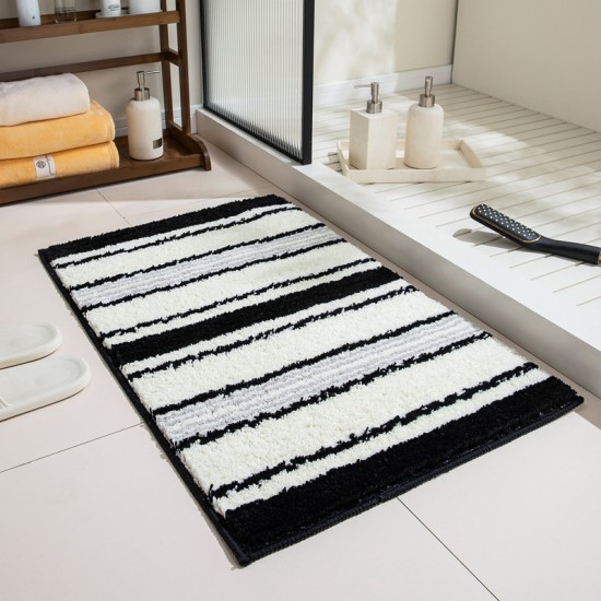 Cross-border Nordic polypropylene entry mats, wear-resistant, dust-removing, and non-slip mats for home entryways, luxury entrance carpets.