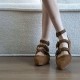 2025 Spring/Summer New Women's Large-Shaped Boots, Slimming, Block-Heeled, Pointed-Toe, Belt-Buckle, Pleated Boots 2025 Spring/Summer New Women's Large-Shaped Boots, Slimming, Block-Heeled, Pointed-Toe, Belt-Buckle, Pleated Boots