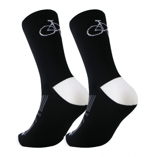 Amazon cross-border outdoor cycling socks, mid-calf socks, road cycling training socks, wholesale.