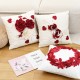 Cross-border Nordic INS vintage geometric chenille jacquard velvet pillow for living room sofa cushion covers Cross-border Nordic INS vintage geometric chenille jacquard velvet pillow for living room sofa cushion covers