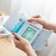 Factory Wholesale Cross-Border Women's Short Wallet, Student Fashionable and Simple, Korean Style, Tri-Folding Multifunctional Coin Purse and Wallet