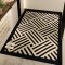 Gradient flocked carpet doormats, bathroom doormats, bedside mats, bedroom and kitchen absorbent non-slip mats, quick-drying
