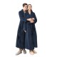Four-Season Commuter Couples' Bathrobes for Women, Summer Long-Sleeved 2025 Loose Absorbent Bathrobes for Men, Extra-Long Hot Spring Swimming Bathrobes