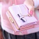 AliExpress Popular Women's Wallet with Short Bow Kitten Pendant Student Wallet, Taobao Hot Seller