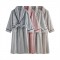 New absorbent nightgown for men, spring and autumn cool, thin couple's bathrobe, premium summer mid-length morning robe for women.