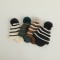Summer camp and military training hat, sports velcro camouflage baseball cap. Outdoor tactical hats and sun visors in stock