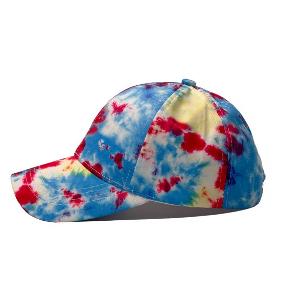 New cross-border Amazon spring and summer new printed sun hat, outdoor fashion casual tie-dye baseball cap, men's and women's sun hat New cross-border Amazon spring and summer new printed sun hat, outdoor fashion casual tie-dye baseball cap, men's and women's sun hat