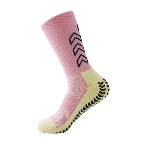 Adult men's sports socks, thickened towel-soled running socks, non-slip socks, factory direct