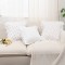 Cross-border Nordic INSIZE chain-embroidered jacquard throw pillow covers, floral and bird twill cushion covers, living room sofa fabrics