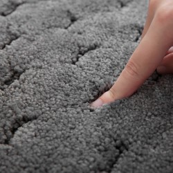 Cute Instagram-style puppy-shaped plush bedroom rugs, living room sofa rugs, bathroom absorbent bedside rugs