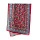 Ethnic cashew print long scarf for women, luxurious and versatile, classic pattern, sun protection silk scarf for travel Ethnic cashew print long scarf for women, luxurious and versatile, classic pattern, sun protection silk scarf for travel