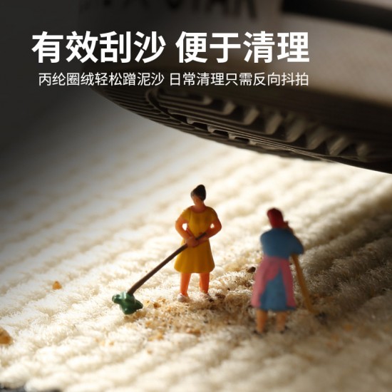 Cross-border, thickened, minimalist entryway and foyer floor mats, absorbent bathroom mats, and non-slip bathroom carpet mats. Cross-border, thickened, minimalist entryway and foyer floor mats, absorbent bathroom mats, and non-slip bathroom carpet mats.