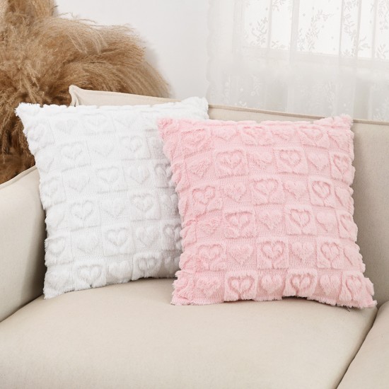 Nordic Instagram Valentine's Day Heart Home Pillowcase, Cute B&B Plush Sofa Living Room Pillow, Bedside Headrest Nordic Instagram Valentine's Day Heart Home Pillowcase, Cute B&B Plush Sofa Living Room Pillow, Bedside Headrest